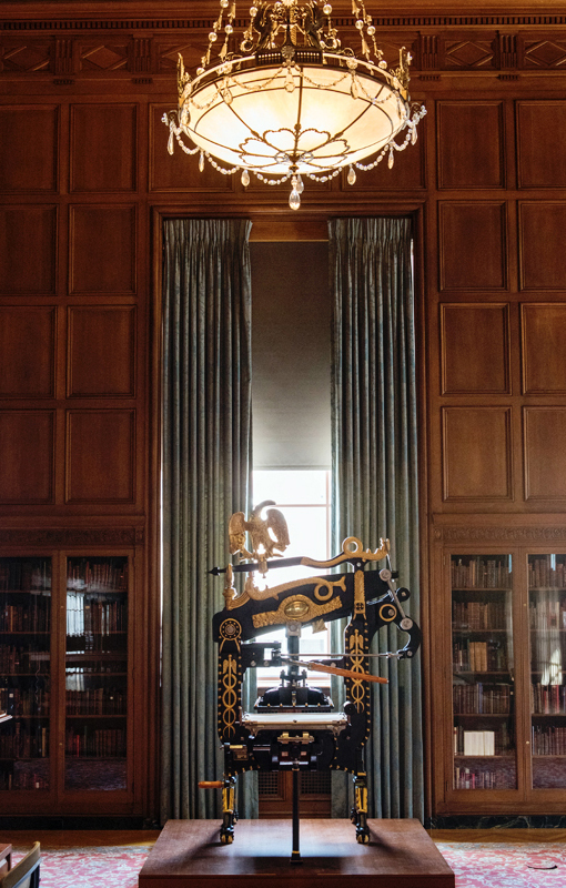 Columbian Iron Press at The Clements Library