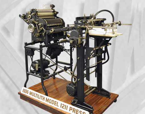 AM Multilith Offset Duplicator Press